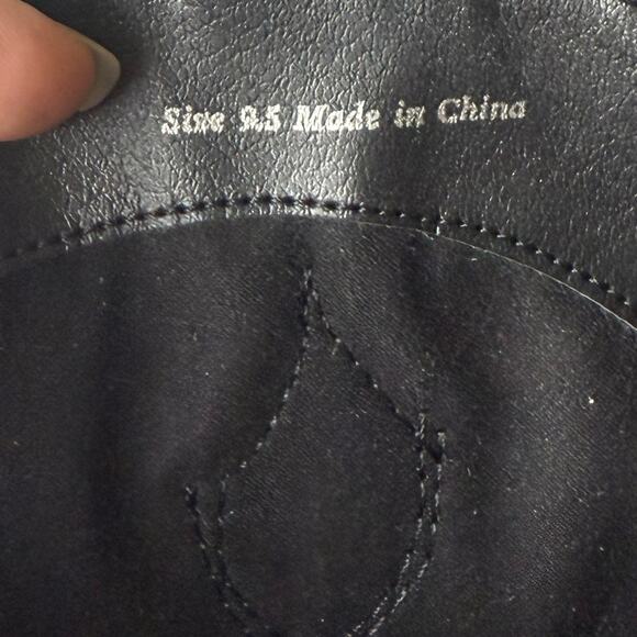 Dolce Vita Samsin Boots in Black Leather 9.5 - Picture 12 of 12